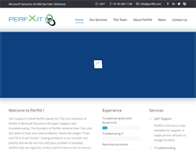 Tablet Screenshot of perfxit.com